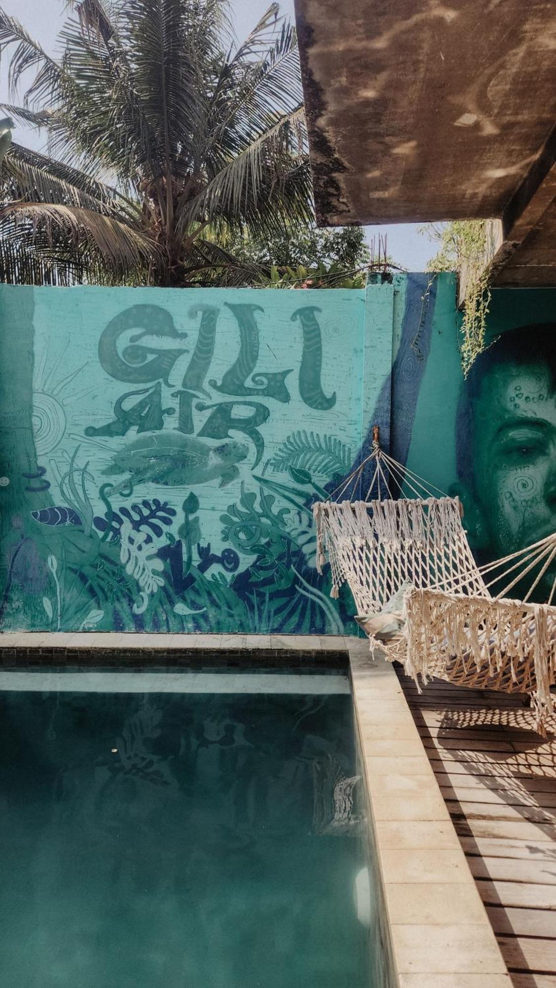 Hotel Tipsea Turtle Gili Air Exterior foto